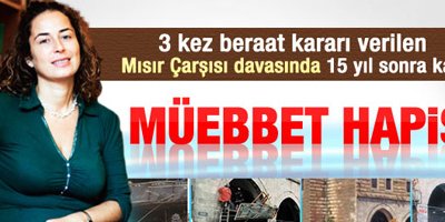 Pınar Selek'e müebbet hapis