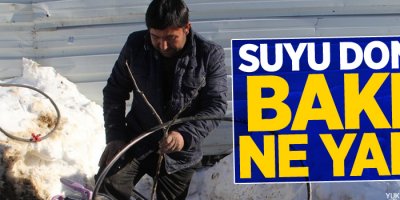 Suyu donan vatandaş, bakın ne yaptı!