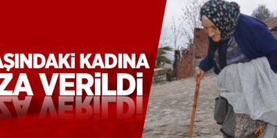 82 yaşındaki kadına ceza verildi