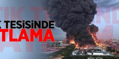 Atık tesisinde patlama