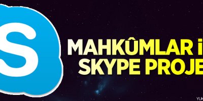 Mahkûmlar için Skype projesi