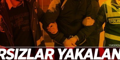 Hırsızlar yakalandı!