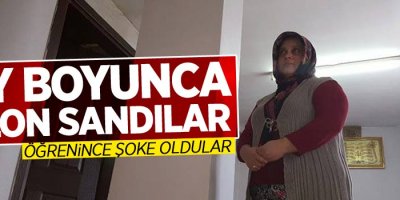 1 Ay boyunca fark edemediler!