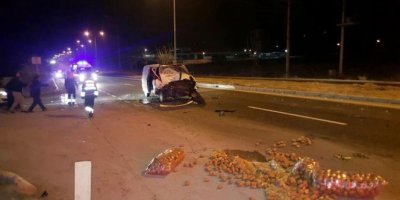 Trafik kazası: 4 yaralı