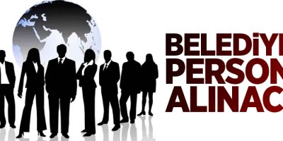 Belediyeye personel alınacak