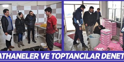 İmalathaneler ve Toptancılar Denetlendi