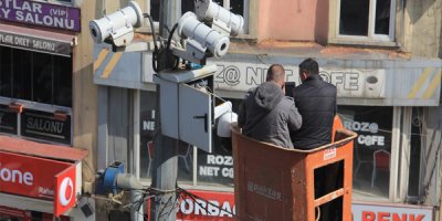 Mobese kameraları onarıldı