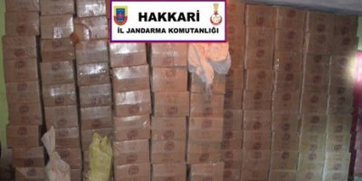 Hakkari'de kaçakçılık operasyonu