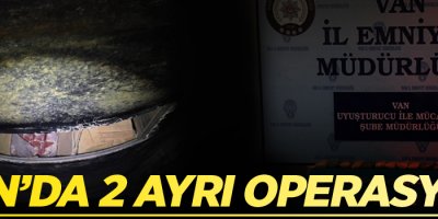 Van'da 2 ayrı operasyon