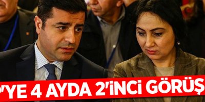 HDP'ye 4 ayda 2'inci görüş izni