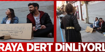 1 liraya dert dinliyorlar