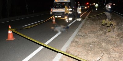 Otomobilin çarptığı İran uyruklu şahıs öldü