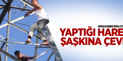 Yaptığı hareket şaşkına çevirdi!
