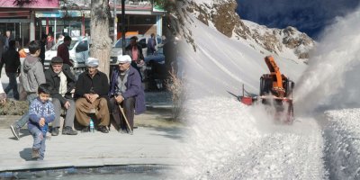 Van’da iki mevsim bir arada yaşanıyor