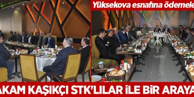 Kaymakam Kaşıkçı STK'lılar ile bir araya geldi
