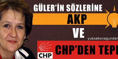 Güler'in sözlerine CHP ve AKP'den tepki