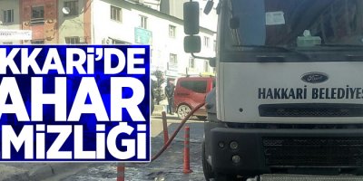 Hakkari’de bahar temizliği