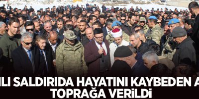 Silahlı saldırıda hayatını kaybeden Ayhan toprağa verildi