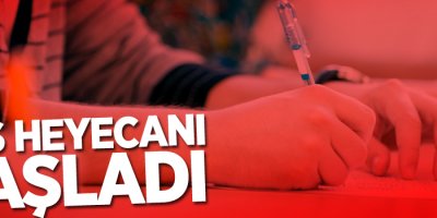 Öğrencilerin YGS heyecanı başladı