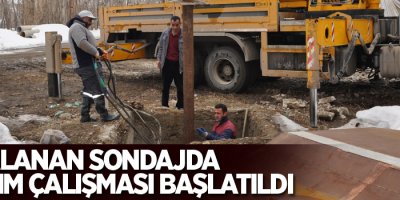 Arızalanan Sondajda onarım çalışması başlatıldı