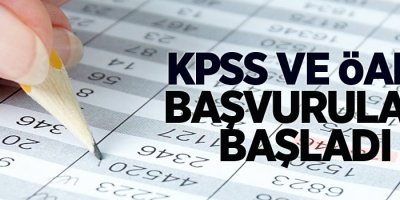 KPSS ve ÖABT başvuruları başladı