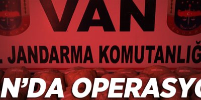 Van'da uyuşturucu operasyonu