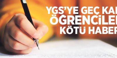 ÖSYM'den, Pazar Günü Yapılan YGS'ye Geç Gelen Öğrencilere Kötü Haber