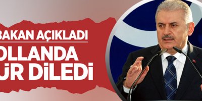 ''Hollanda özür diledi''