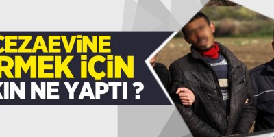 Cezaevine Girmek İçin Bakın ne yaptılar?