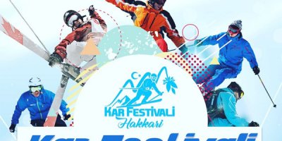 Hakkari’de kar festivali