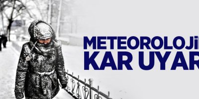 Meteorolojiden kar uyarısı