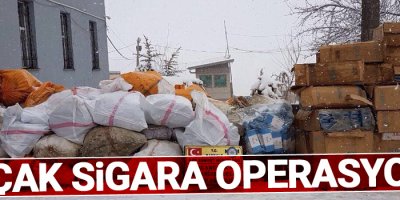 Kaçak sigara operasyonu