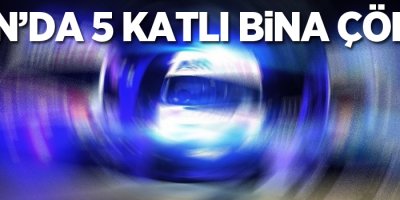 Van'da 5 katlı bina çöktü!