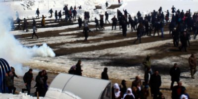 Yüksekova'da Newroz'a müdahale