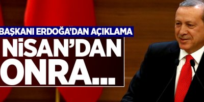 Erdoğan'dan açıklama!