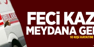 Van-İran yolunda katliam gibi kaza: 10 ölü