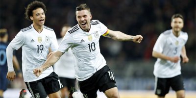 Podolski'den milli veda