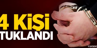 14 kişi tutuklandı!