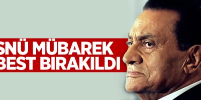Hüsnü Mübarek serbest bırakıldı