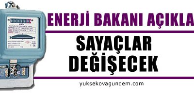 Elektrik sayaçları değişecek
