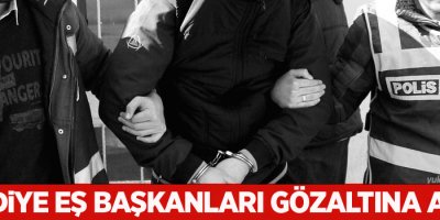 Belediye eş başkanları gözaltına alındı