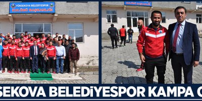 Yüksekova Belediyespor Diyarbakır'da Kampa Girdi