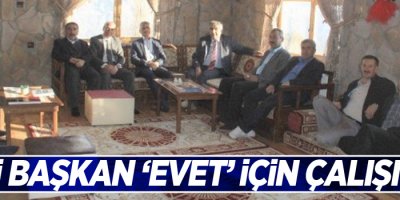 Eski başkan ‘evet’ için çalışıyor