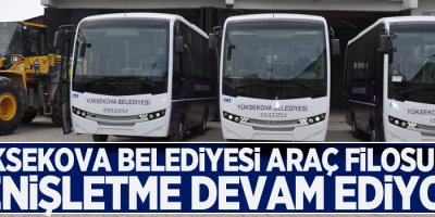 Yüksekova Belediyesi Araç Filosunu Genişletme Devam ediyor