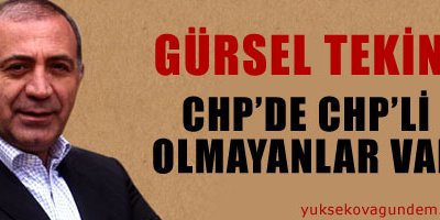 'CHP'de CHP'li olmayanlar var'