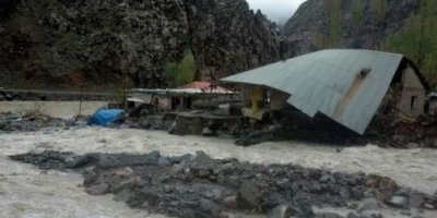 Çığlı köyü sel tehlikesi altında