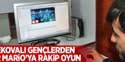 Yüksekovalı gençlerden Super Mario'ya rakip oyun