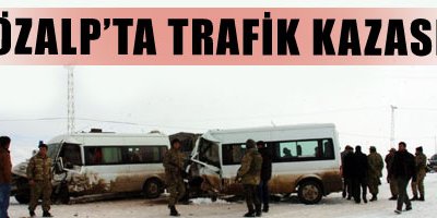 Özalpta kaza: 18 yaralı