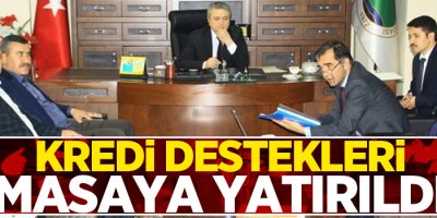 Hakkari’de kredi destekleri masaya yatırıldı