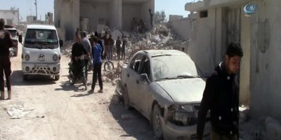 İdlib'te hava saldırısı!